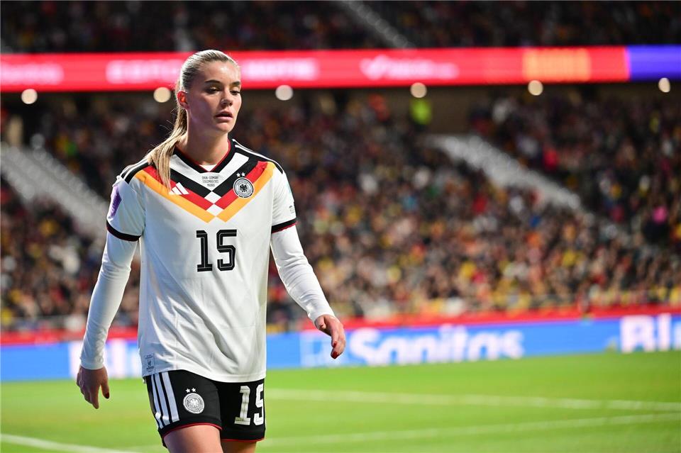 Hoffenheims Nationalspielerin Selina Cerci traf gegen Jena doppelt. (Archivbild)Sebastian Christoph Gollnow/dpa