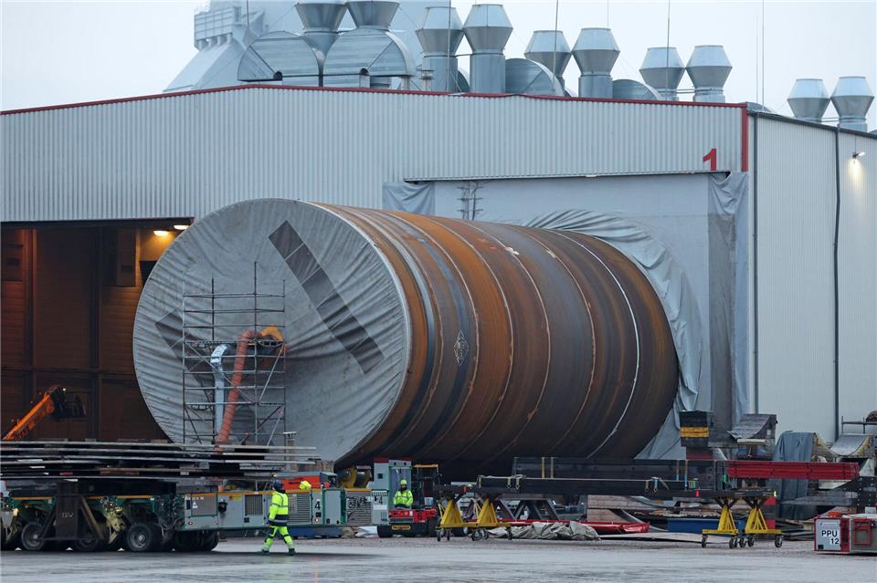 Hohe US-Zölle etwa auf Stahl belasten die Wirtschaft.Bernd Wüstneck/dpa