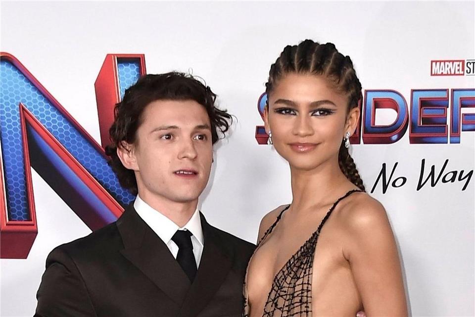 Hollywood-Schauspielerin Zendaya beschreibt die Arbeit mit ihrem Freund Tom Holland als „seltsam angenehm“. (Archivbild)Jordan Strauss/Invision/AP/dpa