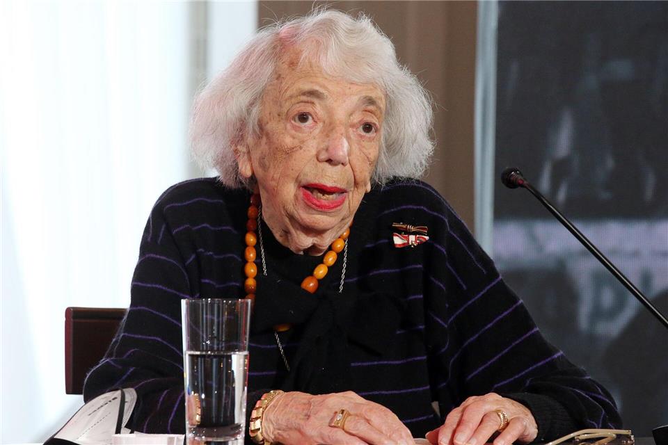 Holocaust-Überlebende Margot Friedländer ist im Alter von 103 Jahren gestorben. (Archivbild)Wolfgang Kumm/dpa Pool/dpa