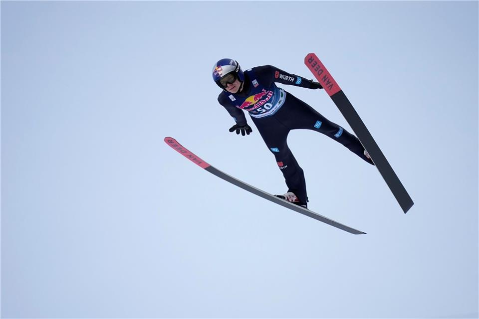 Holt den ersten deutschen Weltcup-Sieg der Saison: Andreas Wellinger.