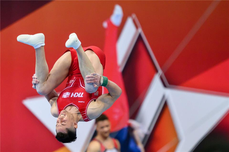 Holt noch einmal eine Mehrkampf-Medaille: Andreas Toba.Robert Michael/dpa