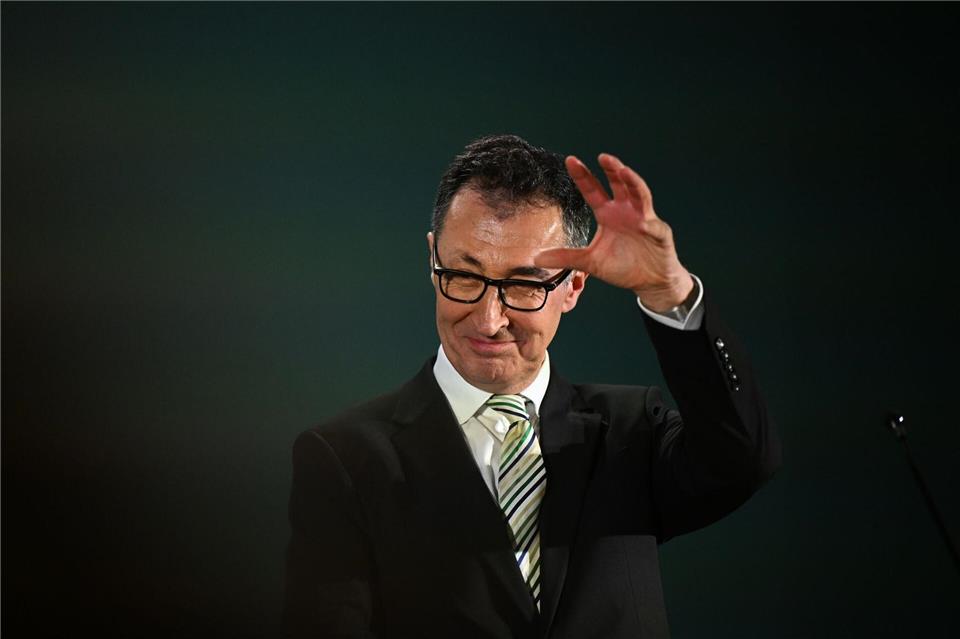 Holte auf den letzten Metern noch auf: Cem Özdemir wird wohl der nächste Ministerpräsident in Baden-Württemberg. Bernd Weißbrod/dpa