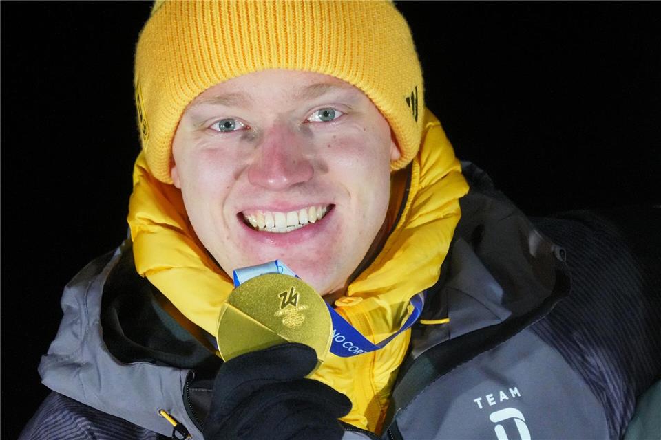 Holte das erste Gold für Deutschland: Max LangenhanMichael Kappeler/dpa