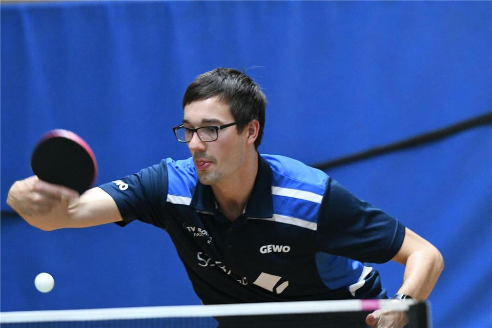 Holte im Doppel an der Seite von Thorsten Deelmann einen Borkener Punkt: David Riethmann. In den Einzeln lief es dann nicht mehr nach Wunsch. 