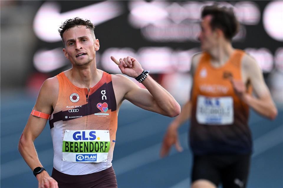 Holte vor zwei Jahren EM-Bronze über 3.000 Meter Hindernis: Karl Bebendorf. (Archivbild)Sven Hoppe/dpa