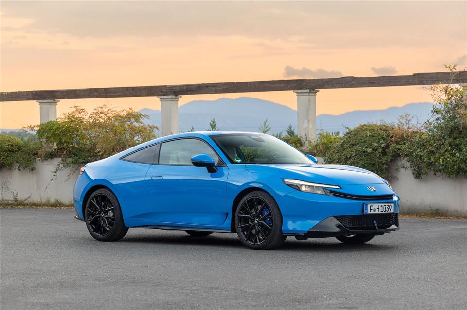 Honda Prelude: Comeback als handliches Sportcoupé Honda bringt mit dem neuen Prelude nach 25 Jahren ein sportliches Nippon-Coupé zurück: Der kompakte 2+2-Sitzer startet ab rund 49.500 Euro.Manuel Portugal/Honda/dpa-tmn