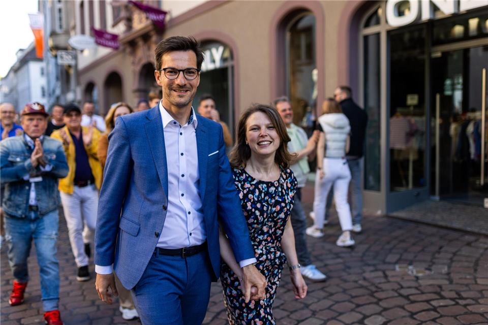 Horn gewann den ersten Wahlgang deutlich.Philipp von Ditfurth/dpa