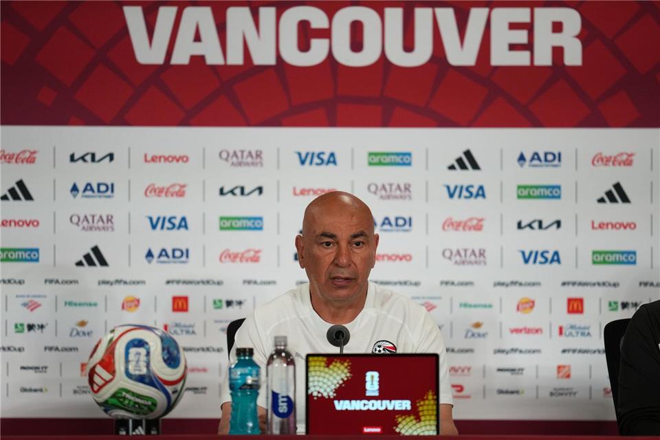 Hossam Hassan äußert sich zu Mo Salah.Abbie Parr/AP/dpa