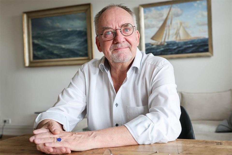 Hotelier Detlev Rickmers kennt Helgoland wie kaum ein Zweiter.Christian Charisius/dpa