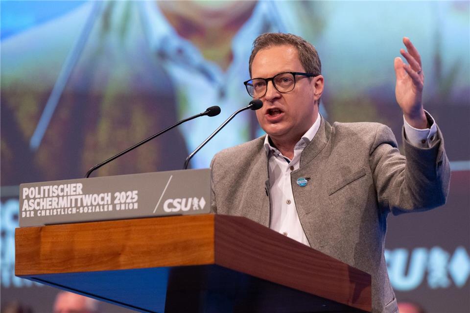 Huber lehnt Bündelung von Landtagswahl-Terminen ab. (Archivbild)Sven Hoppe/dpa
