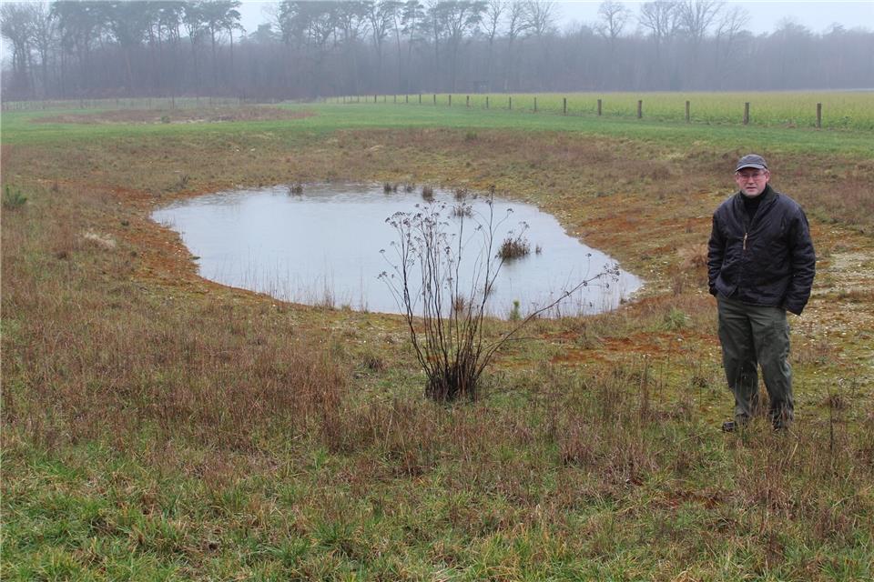 Hubert Langenberg engagiert sich seit 1985 bei der Naturschutzwacht, die zu Anfang Landschaftswacht hieß.