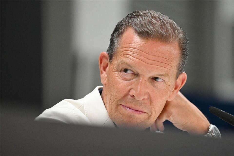 Hugo-Boss-Chef: Frasers glaubt an Strategie von Hugo Boss. (Archivbild)Marijan Murat/dpa