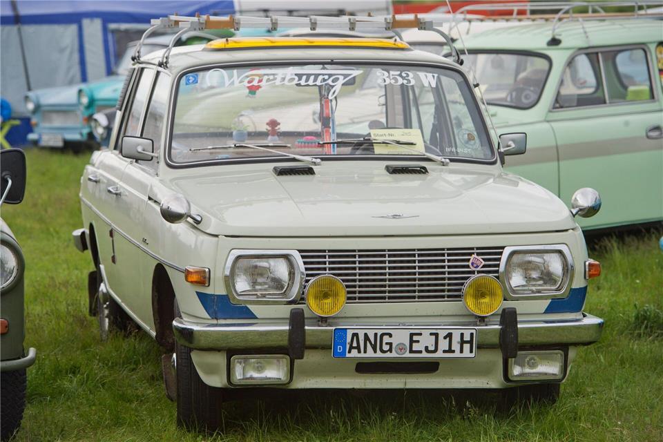 Hunderte Wartburgfahrer werden in Eisenach beim Heimweh-Treffen erwartet. (Archivbild)picture alliance / Stefan Sauer/dpa-Zentralbild/dpa