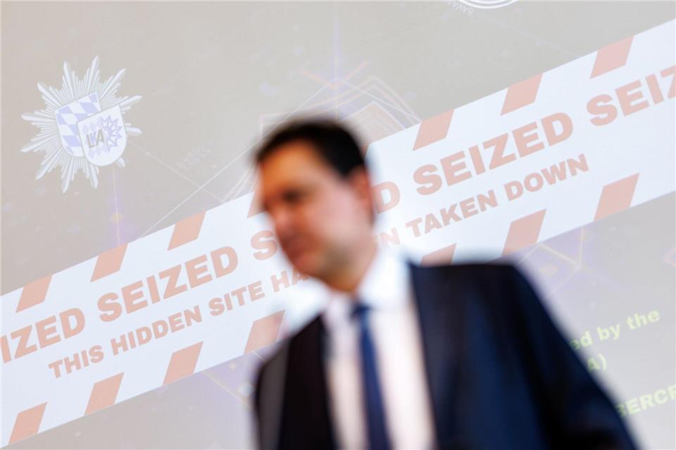 Hunderttausende kriminelle Seiten wurden abgeschaltet.Matthias Balk/dpa