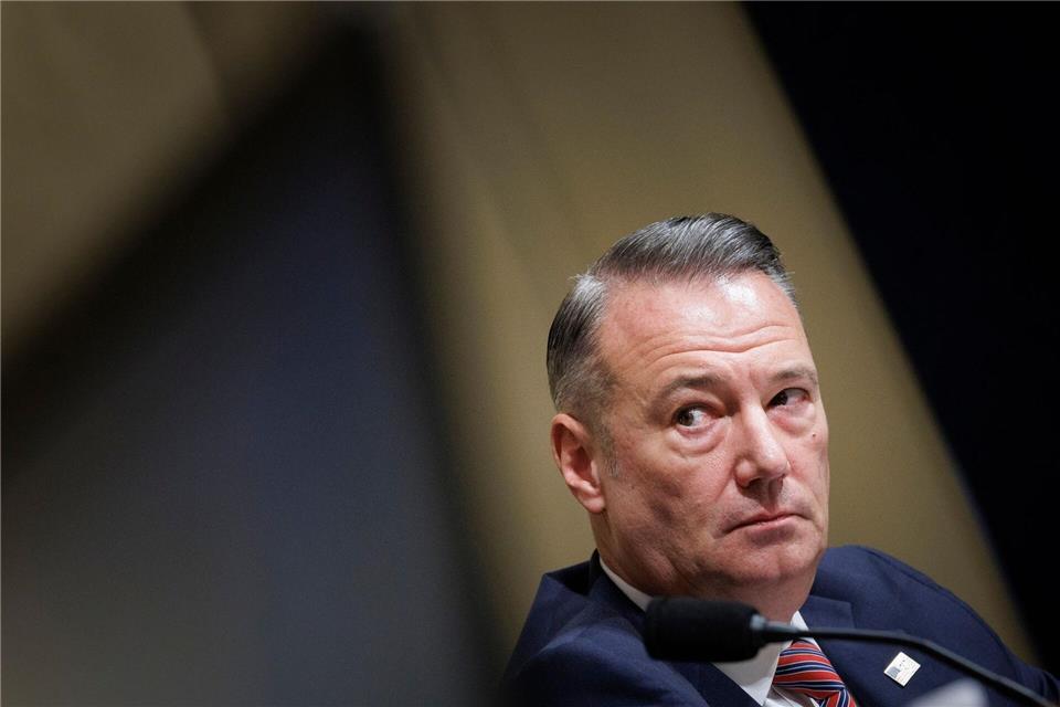 ICE-Direktor Todd Lyons äußerte sich im US-Repräsentantenhaus auch zur Fußball-WM.Tom Brenner/AP/dpa