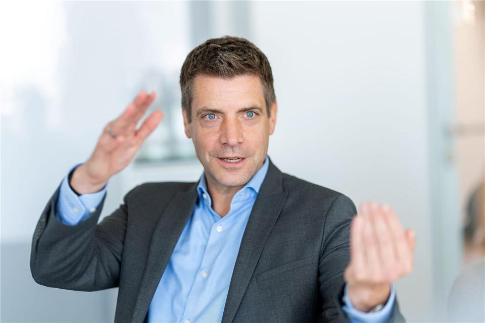 ING-Deutschland-Chef Lars Stoy sieht die Frühstartrente als Chance, dass die Aktienkultur in Deutschland einen Schub bekommt: „Das Beste, was dem Land in Sachen Altersvorsorge passieren könnte, ist, dass sich eine Bewegung in Gang setzt.“ (Foto vom 28.07.2026)Andreas Arnold/dpa