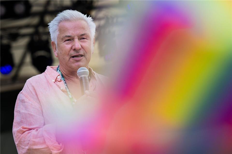„Ich bin schwul, und das ist auch gut so“, lautete der Satz, mit dem Klaus Wowereit vor 25 Jahren berühmt wurde.Christoph Soeder/dpa