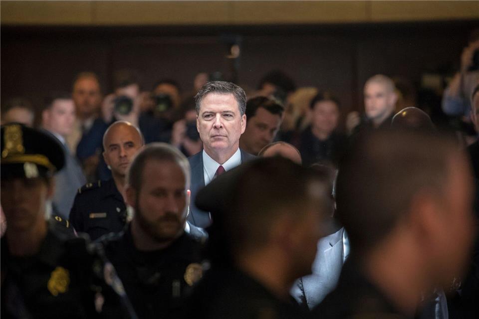 „Ich habe keine Angst“, ließ Comey nach der Anklage wissen. (Archivbild)J. Scott Applewhite/AP/dpa