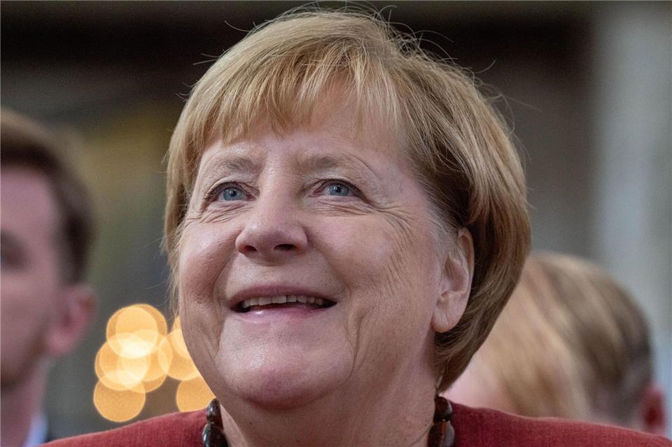 „Ich kann von mir sagen, Margot Honecker hat es nicht verhindert, dass ich meinen Weg in der Freiheit gefunden habe“, sagte Altkanzlerin Merkel zum Tag der Deutschen Einheit. (Archivbild)Stefan Sauer/dpa