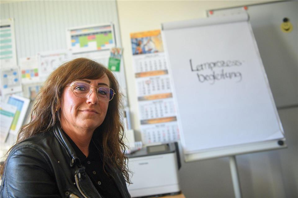 „Ich sehe mich als Lernprozessbegleiterin“, sagt Heidi Bree.Klaus-Dietmar Gabbert/dpa