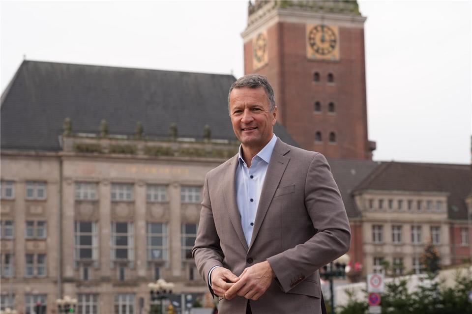 „Ich setze klare Prioritäten“, betonte Gerrit Derkowski.Marcus Brandt/dpa