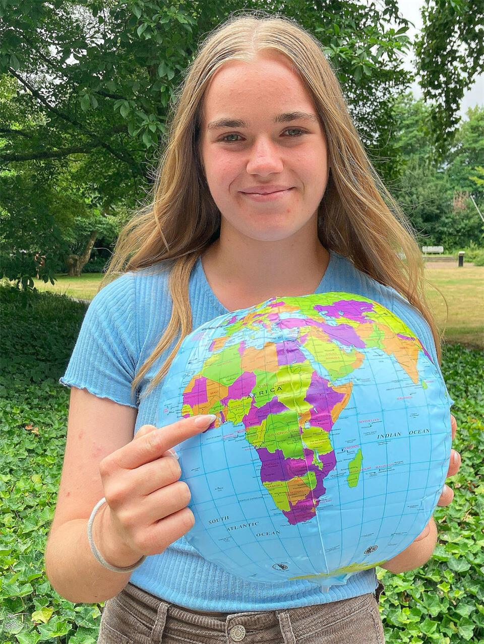 Ida Wellermann geht als Bistumsfreiwillige für ein Jahr in ein soziales Projekt nach Ghana.