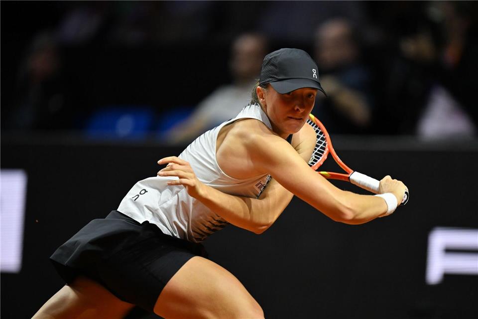 Iga Swiatek führt das Feld der Starterinnen beim WTA-Turnier in Bad Homburg an. (Archivbild)Katharina Kausche/dpa
