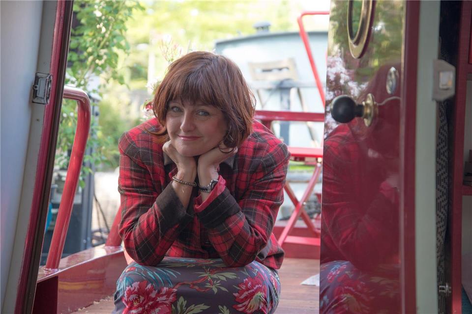 Ihr schillernder Stil brachte Farbe ins graue Westminster: Annette Dittert. (Handout)Paulo Ricca/Annette Dittert/dpa