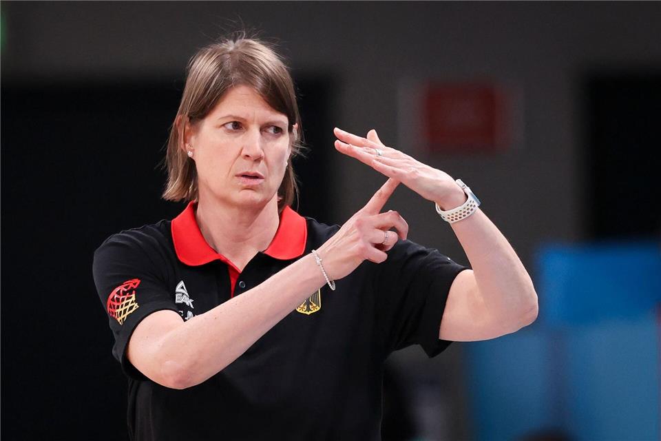 Basketball-Verband löst Vertrag mit Bundestrainerin auf Ihre Zeit beim DBB endet: Lisa Thomaidis.Christian Charisius/dpa