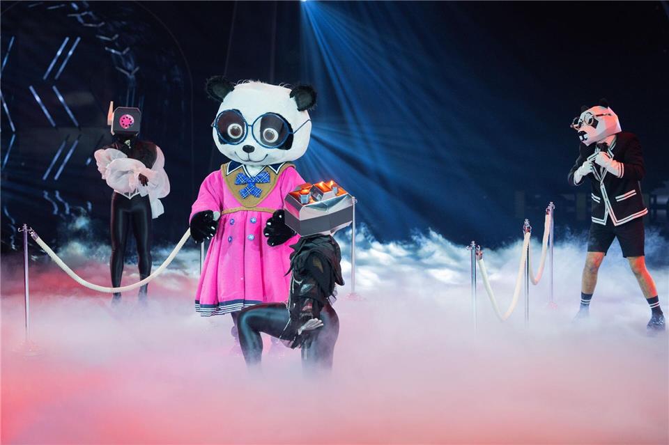 Ihrem Pandakostüm gab Loi den Namen Stacy.Rolf Vennenbernd/dpa