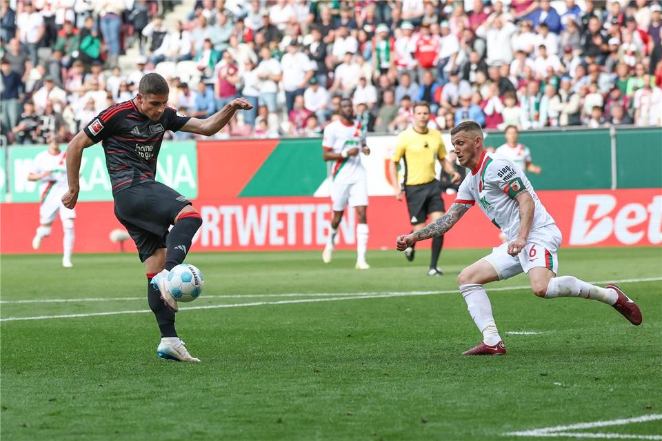 Ilic traf im letzten Saisonspiel doppelt.Daniel Löb/dpa