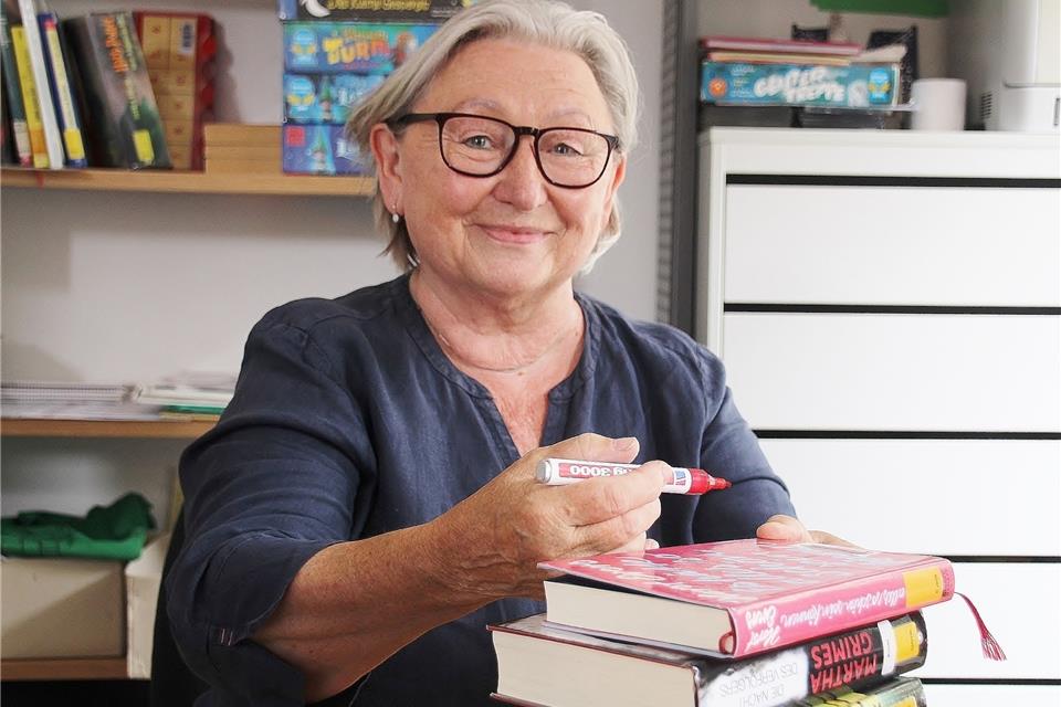 Ilona Schmidt wird die Ausleihe für Kinder betreuen.Bosse