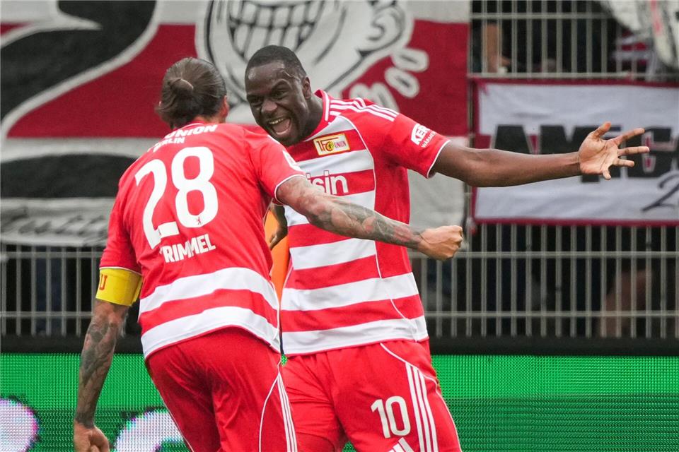 Ilyas Ansah erwischte einen perfekten Saisonstart für Union Berlin. Soeren Stache/dpa