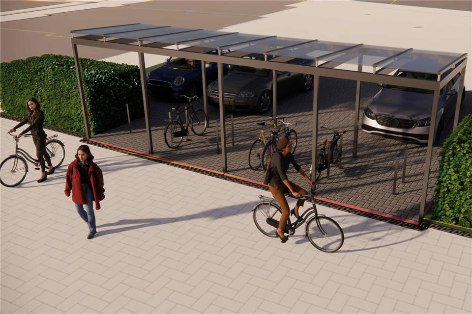 Im Bauausschuss will Bauamtsleiter Bernd Roters Unterstellmöglichkeiten für Fahrräder präsentieren.