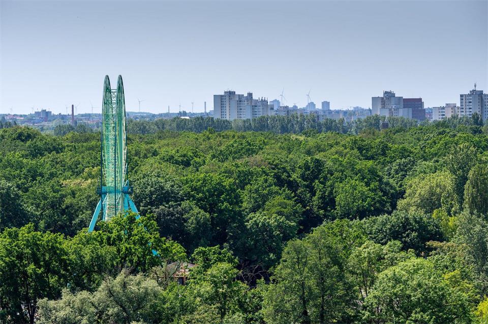 Im Bezirk Treptow-Köpenick liegt auch der Treptower Park. (Symbolbild)Soeren Stache/dpa/ZB