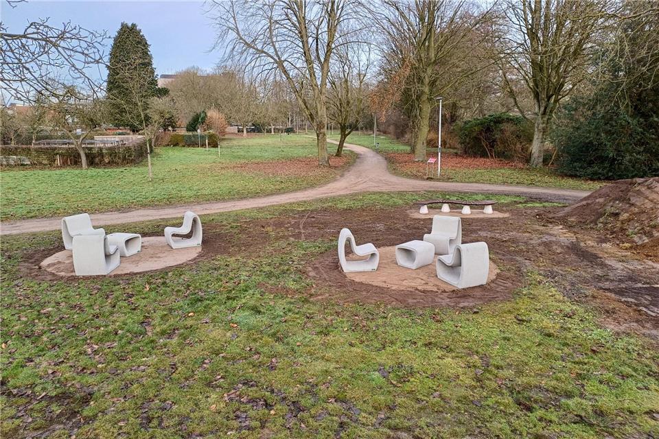 Im Borkener Stadtpark ist ein neuer Aufenthaltsort entstanden.