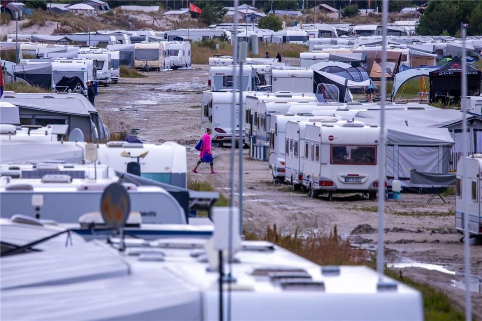 Im Bundesvergleich ist Camping in Mecklenburg-Vorpommern recht teuer. (Symbolbild)Jens Büttner/dpa