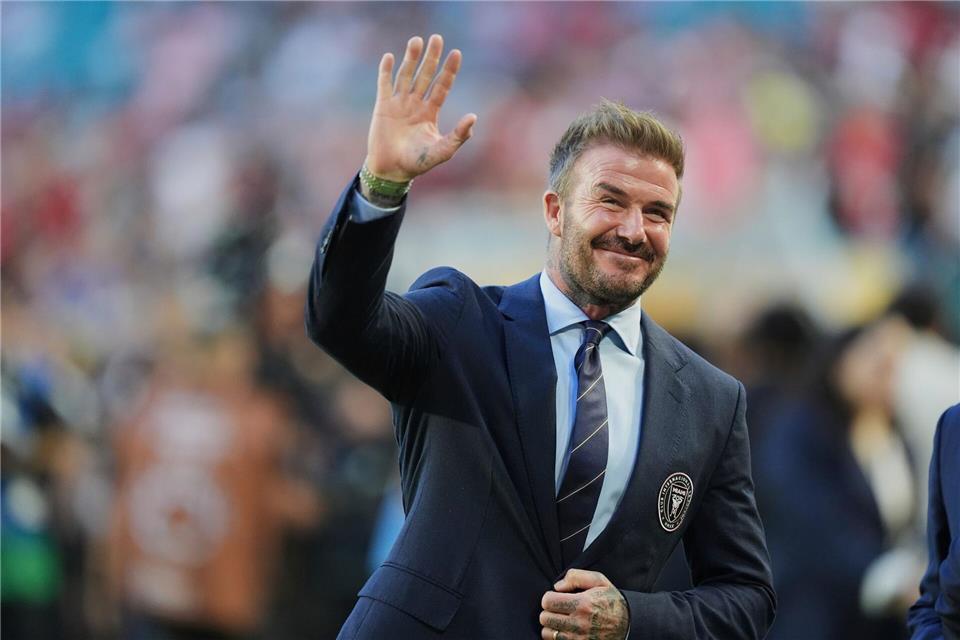 Im Club von David Beckham spielt Fußballweltmeister Lionel Messi. (Archivbild)Rebecca Blackwell/AP/dpa