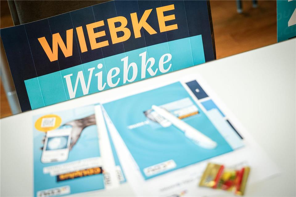 Im Fall eines Wahlsiegs wäre Winter die erste Frau in dem Amt.Focke Strangmann/dpa
