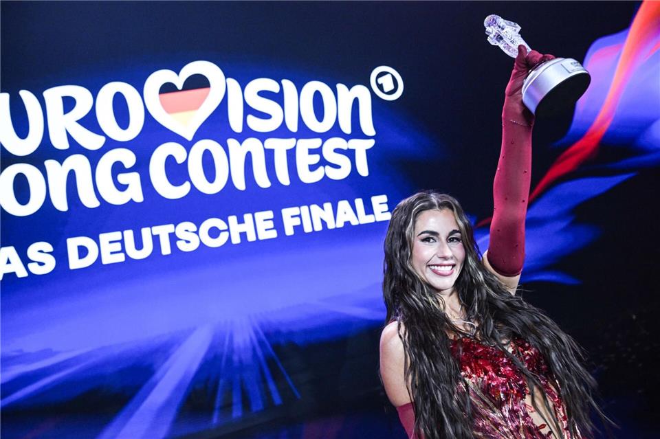 Im Februar gewann die Sängerin den Deutschen Vorentscheid zum ESC. (Archivfoto)Britta Pedersen/dpa