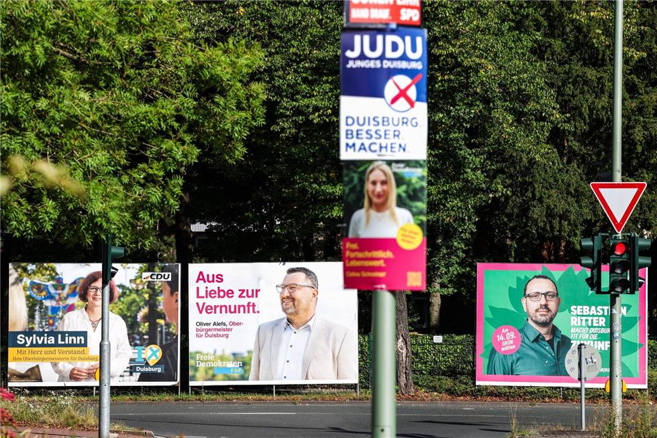 Im Februar landete die AfD bei der Bundestagswahl in Gelsenkirchen mit 24,7 Prozent der Zweitstimmen knapp auf Platz eins vor der SPD. (Archivfoto)Christoph Reichwein/dpa