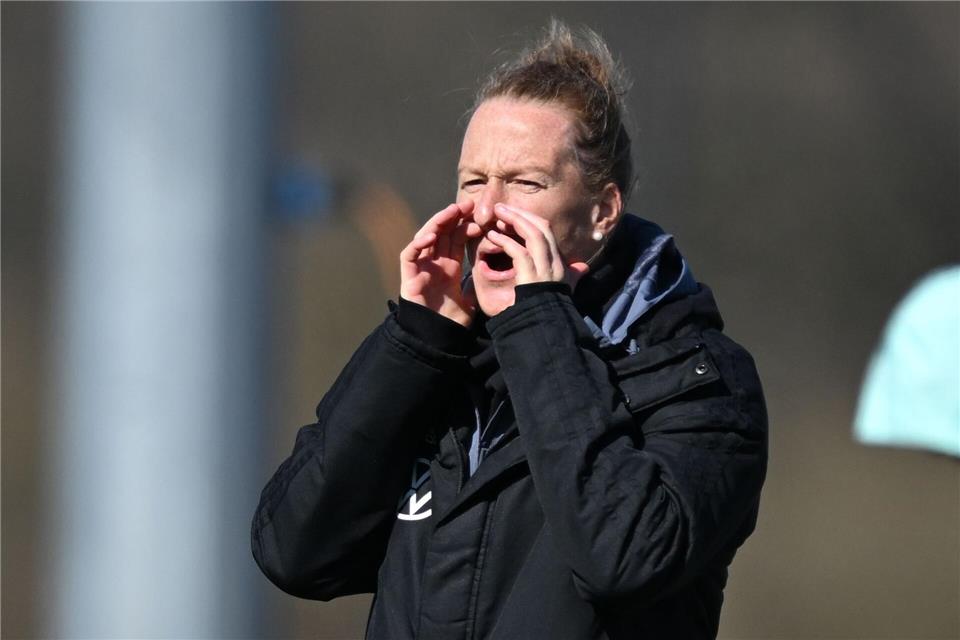 Im Finale mächtig gefordert: U19-Trainer Melanie Behringer. (Archivbild)Arne Dedert/dpa