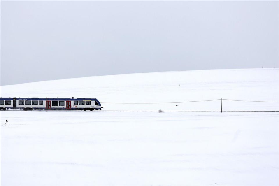 Im Freistaat hat es vielerorts geschneit.Karl-Josef Hildenbrand/dpa