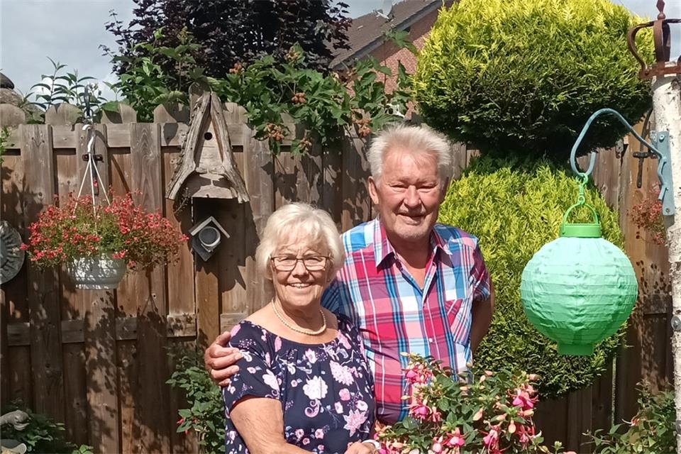 Im Garten von Christel und Richard Eißing gibt es an jeder Ecke etwas zu entdecken. 