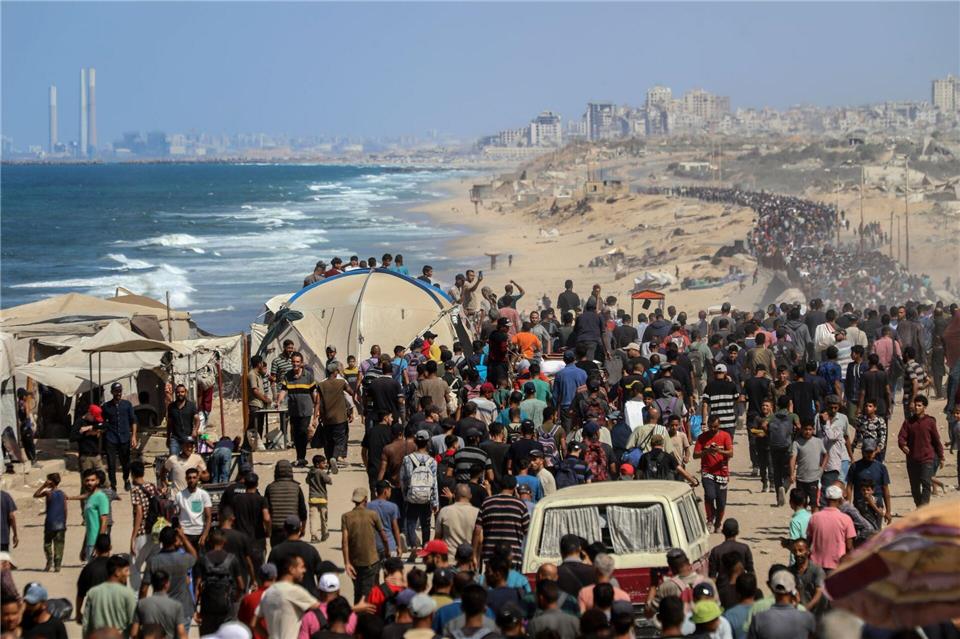 Im Gazastreifen schweigen seit Freitagmittag die Waffen. Rizek Abdeljawad/XinHua/dpa