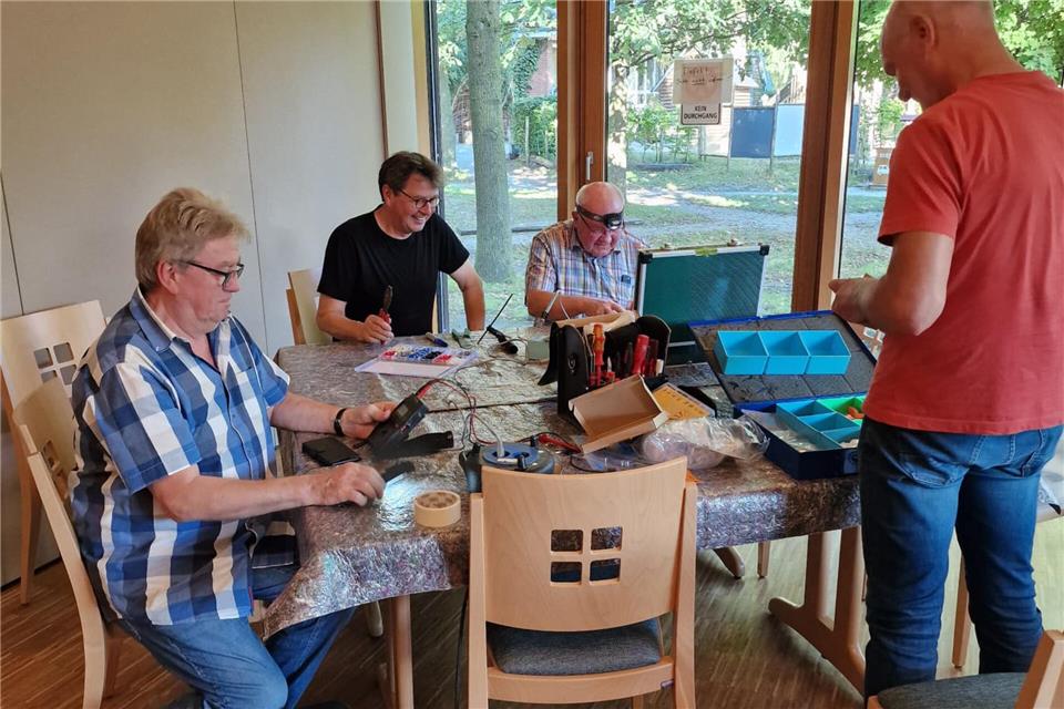 Im Haus der Begegnung in Velen hat das ehrenamtliche Team viel Platz zum Werkeln.