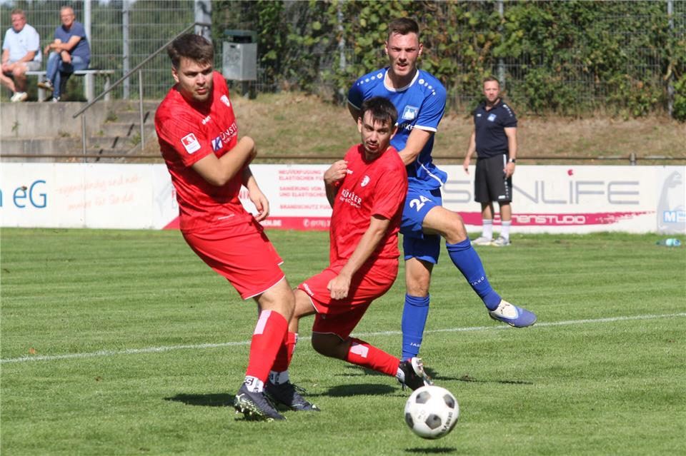 Im Heimspiel gegen die Hammer Spielvereinigung hofft Gemens Angreifer Tim Bröcking auf seinen sechsten Saisontreffer.
