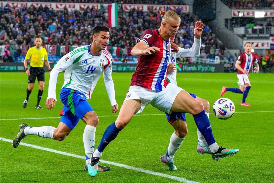Im Hinspiel siegte Norwegen gegen Italien deutlich. (Archivfoto)Cornelius Poppe/NTB/dpa
