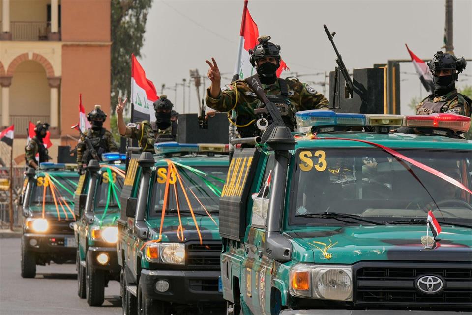 Im Irak wird der US-Truppenabzug als „Tag der Unabhängigkeit“ gefeiert.Hadi Mizban/AP/dpa